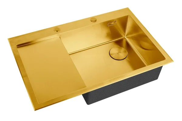Кухонная мойка ZorG LUX 7851-R BRONZE Sancos — Оригинал