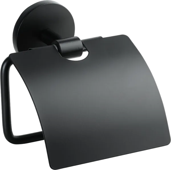 Держатель туалетной бумаги Bemeta Nox 102512010 черный матовый Sancos — Оригинал