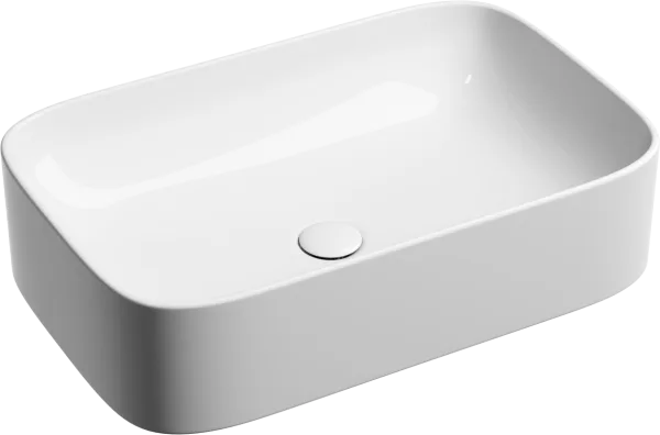 Накладная раковина Ceramicanova Element CN6053 белая глянцевая Sancos — Оригинал