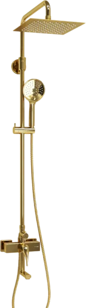Душевая стойка Wasserkraft Sauer A171.256.207.PG, золото Sancos — Оригинал