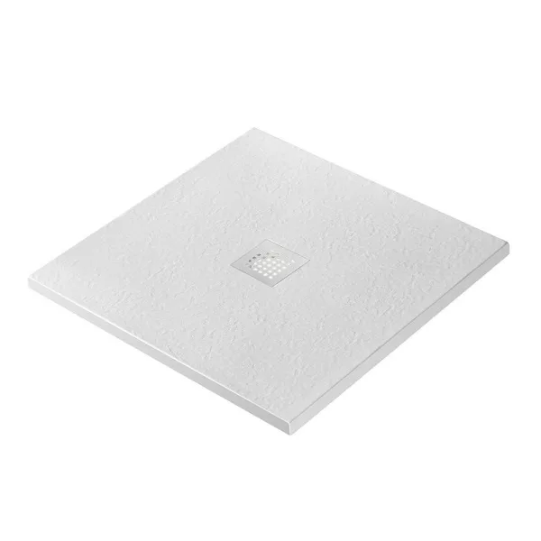 Поддон для душа BelBagno Uno TRAY-MR-UNO-A-90-35-W-BO 90х90, белый, с сифоном Sancos — Оригинал