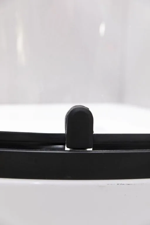 Душевой уголок Esbano ESD-7025B 100х100 см, профиль черный, стекло прозрачное Sancos — официальный сайт