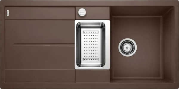 Мойка кухонная Blanco Metra 6S 515045 кофе Sancos — Оригинал