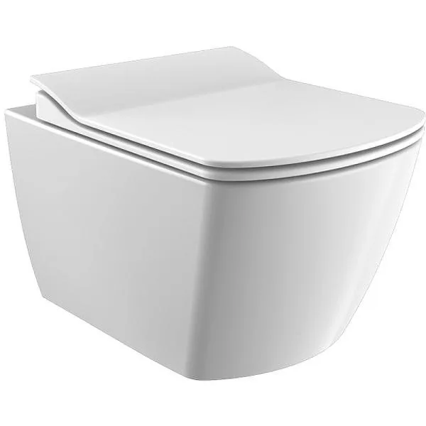 Чаша для унитаза подвесного Creavit Elegant EG321-00CB00E-0000 белая Sancos — Оригинал