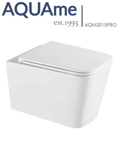 Унитаз подвесной AQUAme AQM2015PRO безободковый Sancos — Оригинал