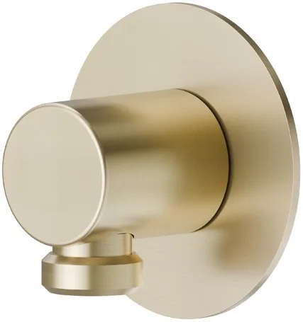 Шланговое подключение Newform X-Steel 316 69699X.59.098, брашированное светлое золото Sancos — Оригинал
