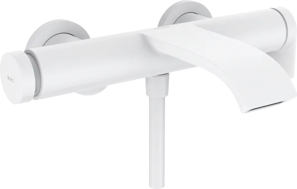 Смеситель для ванны с душем Hansgrohe Vivenis 75420700, матовый белый Sancos — Оригинал