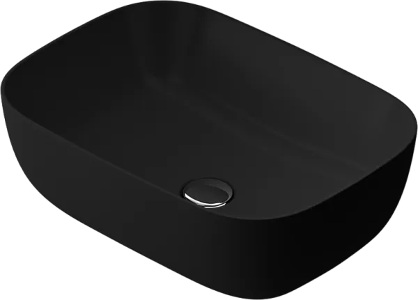 Накладная раковина AM.PM Func M8FWCC10450BM 45 см, черная матовая Sancos — Оригинал