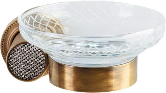 Мыльница Boheme Royal Cristal Bronze подвесная Sancos — Оригинал