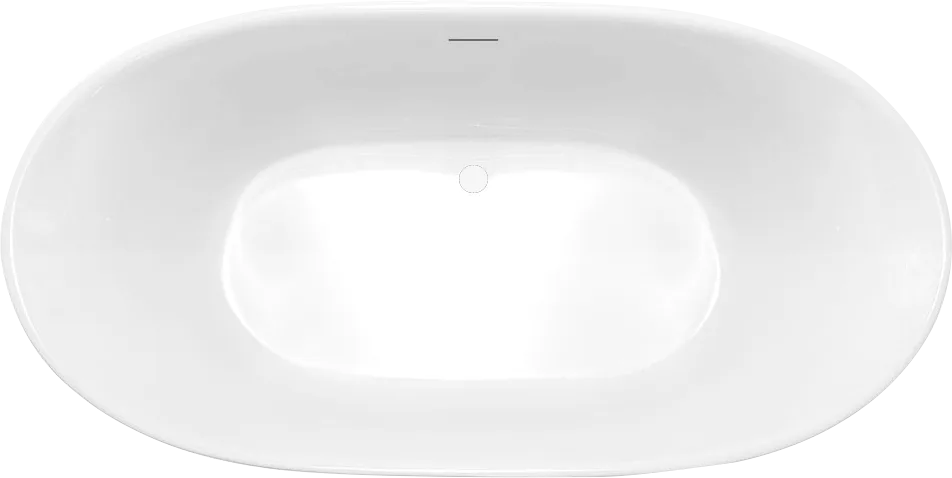 Акриловая ванна Vincea VBT-405-1600 160x80 см, отдельностоящая, белая, овальная, на ножках, со сливо Sancos — официальный сайт