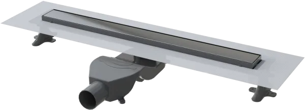 Душевой трап (лоток) Boheme Premium Linear 60 см, gun metal Sancos — Оригинал