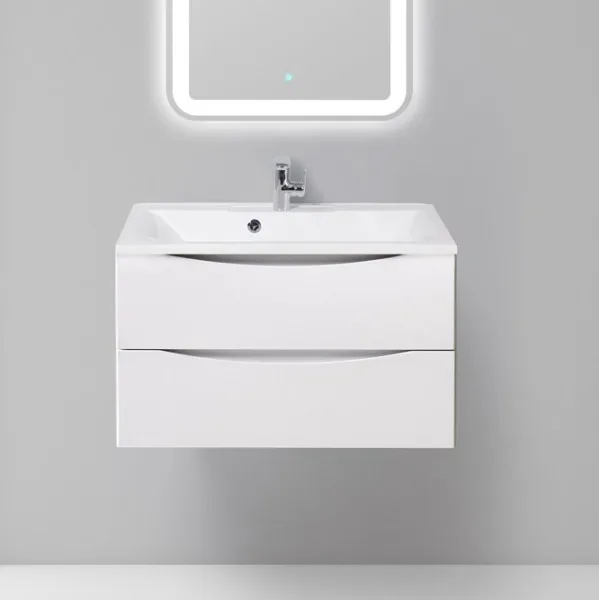 Тумба под раковину без столешницы BelBagno Marino 80 bianco opaco Sancos — Оригинал