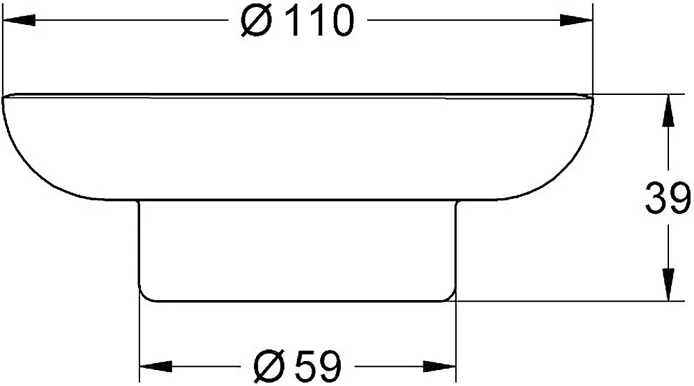Мыльница Grohe Essentials 40508 Sancos — официальный сайт