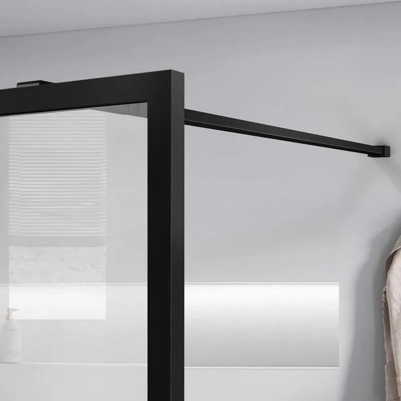 Душевая перегородка Vincea Walk-in HP Art VSW-1HC800CFB 80 см, профиль матовый черный, стекло прозра Sancos — официальный сайт
