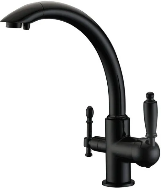 Смеситель для кухни Zorg Clean Water ZR 314 YF-33 black Sancos — Оригинал