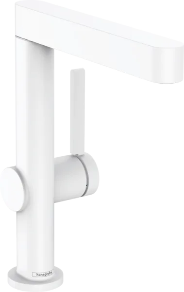 Смеситель для раковины Hansgrohe Finoris 230 76060700 матовый белый Sancos — Оригинал