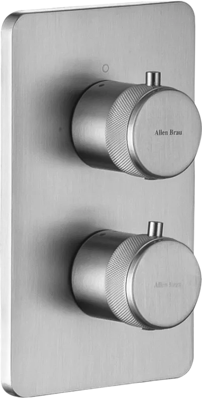 Термостатический смеситель встраиваемый Allen Brau Priority 5.31314-BN С ВНУТРЕННЕЙ ЧАСТЬЮ, браширов Sancos — официальный сайт