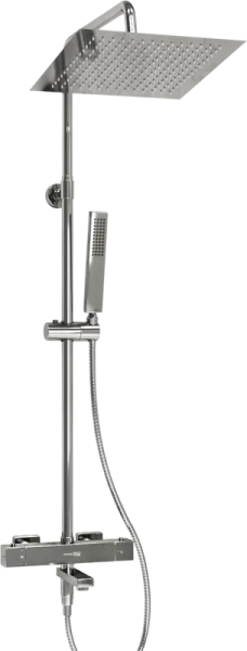 Душевая стойка Wasserkraft Aller A199.118.103.010.CH Thermo, с термостатом, хром Sancos — Оригинал