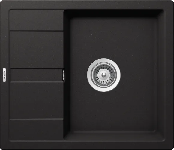 Мойка кухонная Schock Optima 45D Cristalite неро Sancos — Оригинал
