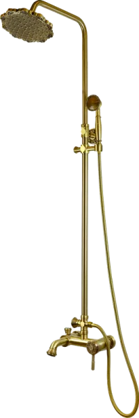 Душевая стойка Bronze de Luxe Windsor 10124F, бронза Sancos — Оригинал