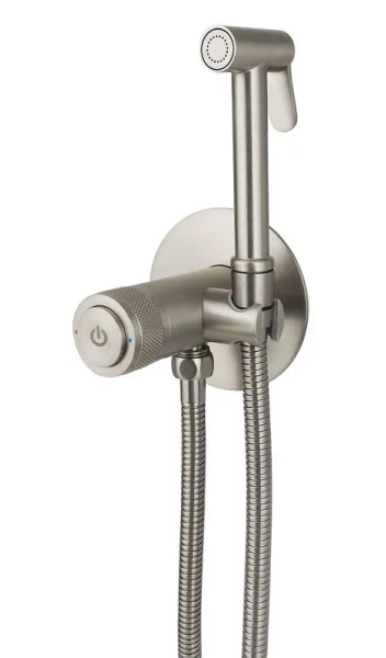 Гигиенический душ Allen Brau Liberty 5.33005-BN, С ВНУТРЕННЕЙ ЧАСТЬЮ, брашированный никель Sancos — Оригинал