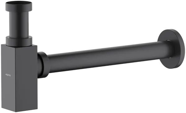 Сифон для раковины AQUATEK AQ6013MB, матовый черный Sancos — Оригинал