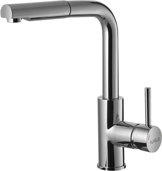 Смеситель для кухни Alveus Siros 1129047 хром Sancos — Оригинал