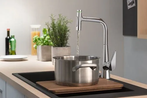 Смеситель для кухни Hansgrohe Talis Select M51 72824000 хром Sancos — официальный сайт