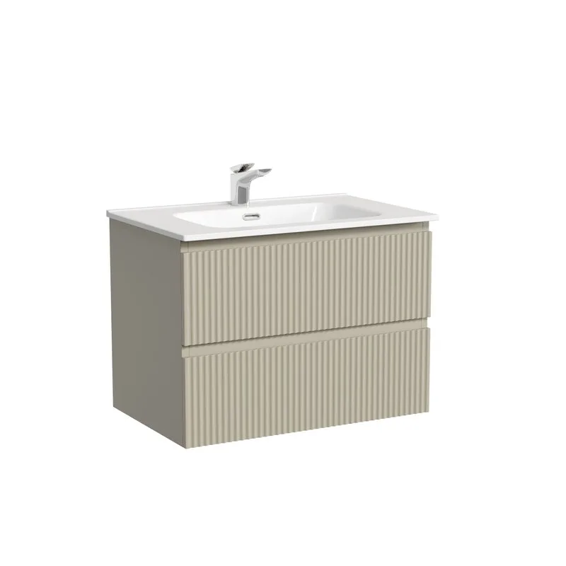 Тумба под раковину Sancos подвесная Snob R 70 Beige Soft SNR70CE Sancos — официальный сайт