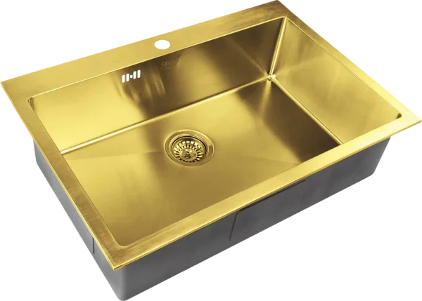 Мойка кухонная Zorg Inox PVD SZR-7551 bronze Sancos — Оригинал