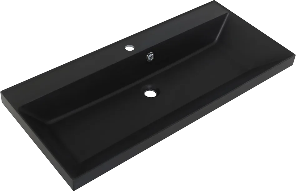 Мебельная раковина BelBagno BB900/450-LV-ART-AST-NERO черная матовая Sancos — официальный сайт