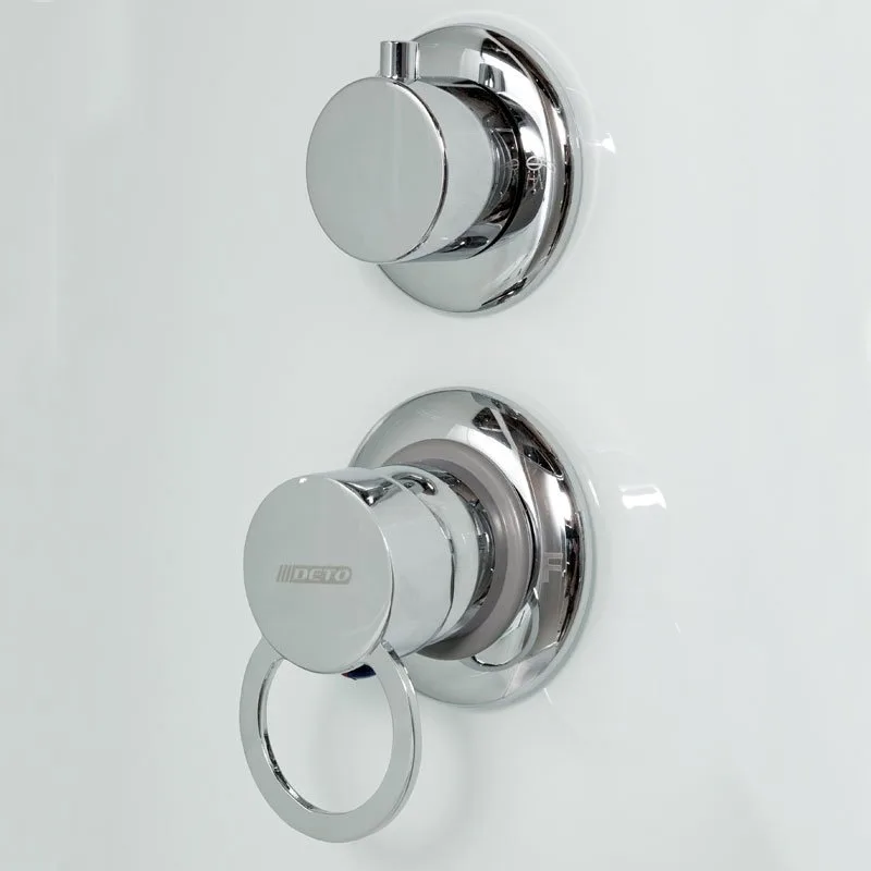 Душевая кабина DTO D102SL 120х80, профиль хром, стекло матовое Sancos — официальный сайт