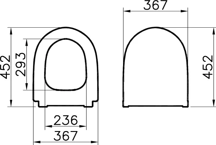 Крышка-сиденье VitrA Sento 120-483-009 с микролифтом, матовая черная Sancos — официальный сайт