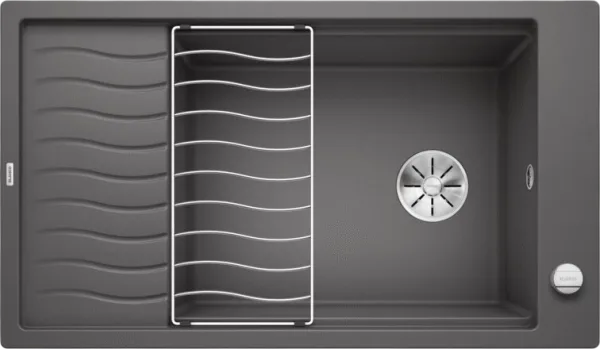 Мойка кухонная Blanco Elon XL 8 темная скала Sancos — Оригинал