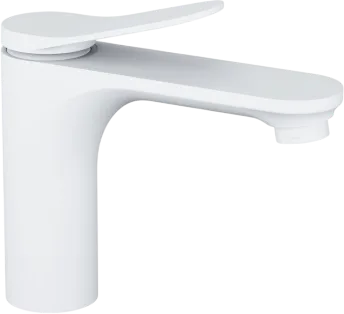 Смеситель для раковины Wonzon & Woghand WW-A40482-MW белый матовый Sancos — Оригинал