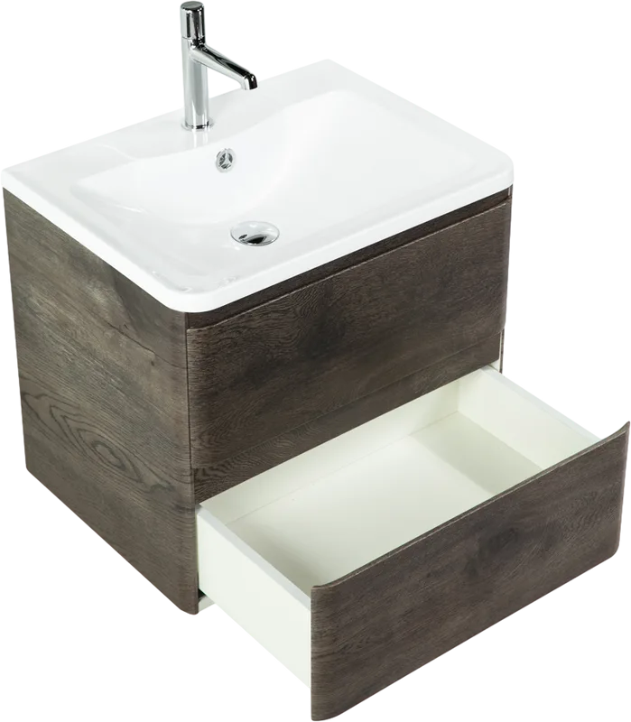 Тумба под раковину без столешницы BelBagno Albano 70 подвесная, rovere nature grigio Sancos — официальный сайт