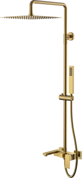 Душевая стойка Boheme Qubic 478-BR, bronze Sancos — Оригинал