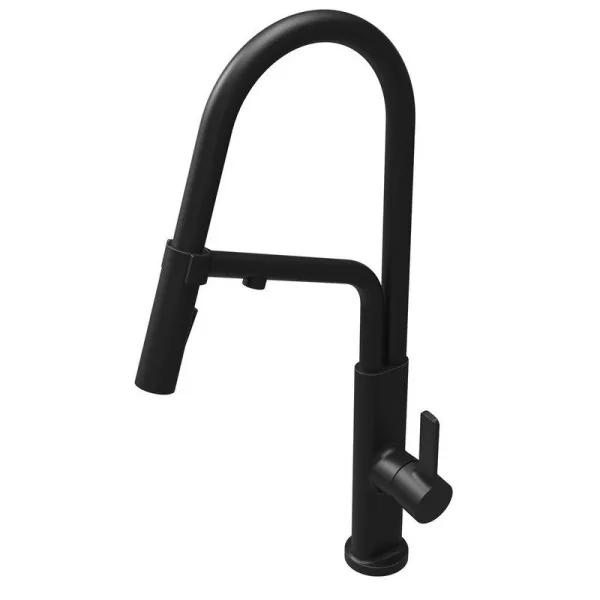Смеситель для кухни Clever Chef Black 61834, черный Sancos — Оригинал