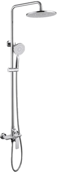 Душевая стойка Abber Weiss Insel AF8020, хром Sancos — Оригинал