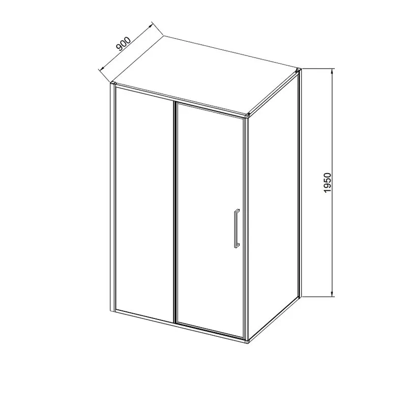 Душевой уголок Vincea Slim VSR-4SLP9012CLG 120х90 см, профиль брашированное золото, стекло прозрачно Sancos — официальный сайт