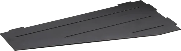 Полка Bemeta Cytro 101302400 угловая, черная Sancos — Оригинал