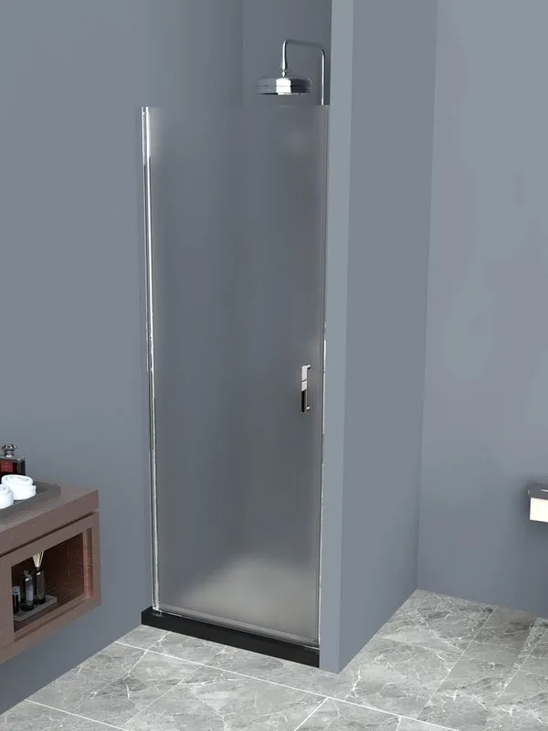Душевая дверь в нишу BelBagno Uno B-1-70-P-Cr стекло текстурное Sancos — официальный сайт