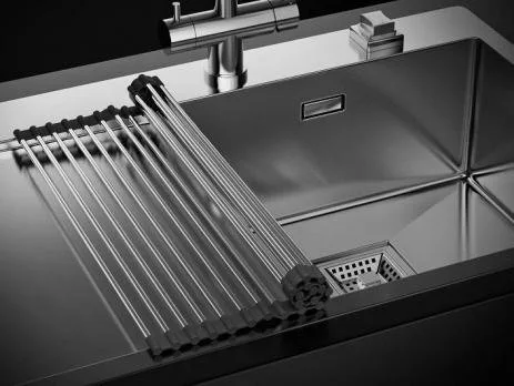 Сушилка Omoikiri 4997003 складная, нержавеющая сталь Sancos — официальный сайт