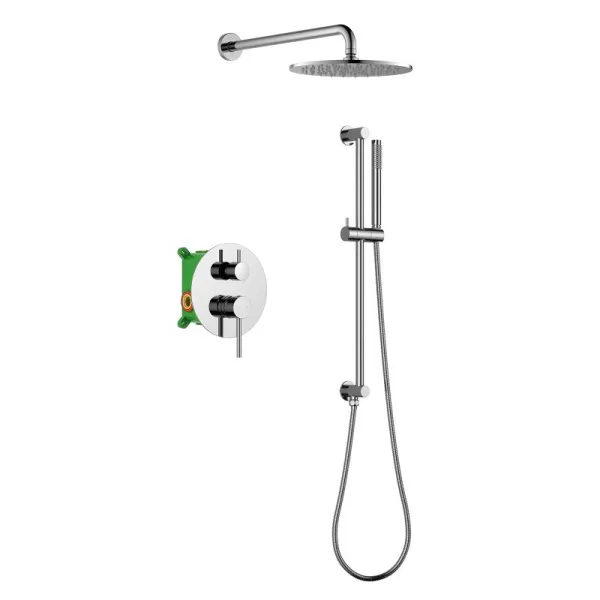 Душевой комплект Timo Saona SX-2309/00SM, С ВНУТРЕННЕЙ ЧАСТЬЮ, хром Sancos — Оригинал