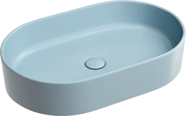 Накладная раковина Ceramicanova Element CN6048ML голубая матовая Sancos — Оригинал