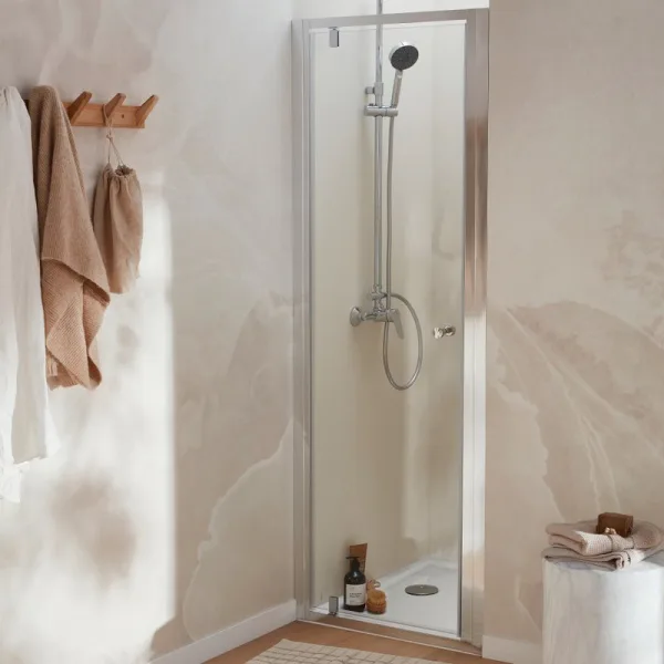 Душевая дверь в нишу Jacob Delafon Serenity 80 профиль хром Sancos — Оригинал
