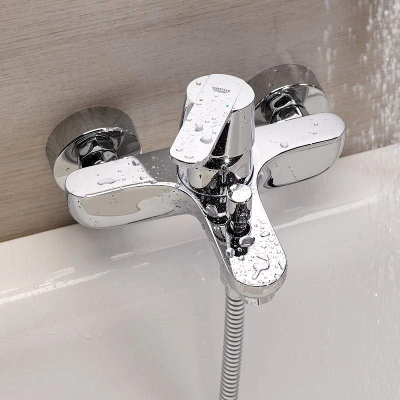 Смеситель для ванны с душем Grohe Get 32887000 Sancos — официальный сайт