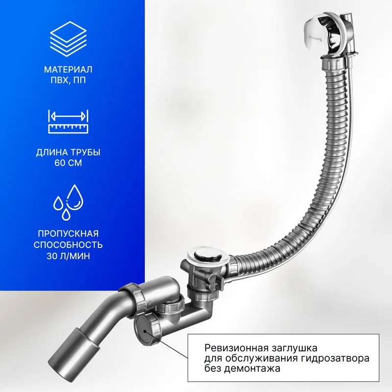 Слив-перелив BETTOSERB 125315 Sancos — официальный сайт