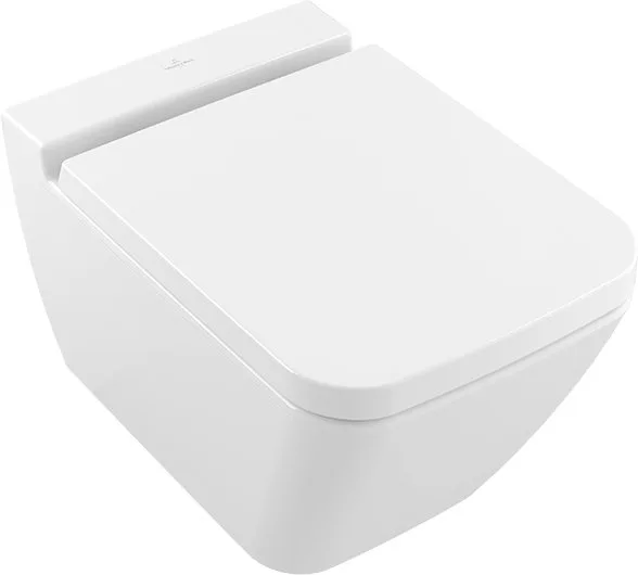 Чаша для унитаза подвесного Villeroy & Boch Finion 4664R0R1 alpin, ceramicplus Sancos — Оригинал