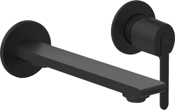 Смеситель для раковины AltroBagno Unione 010508 NeOp С ВНУТРЕННЕЙ ЧАСТЬЮ, матовый черный Sancos — Оригинал